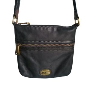 FOSSIL Explorer Mini Leather Crossbody Bag